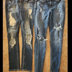 BUNDLE 2 pair Skinny Jeans Size 0